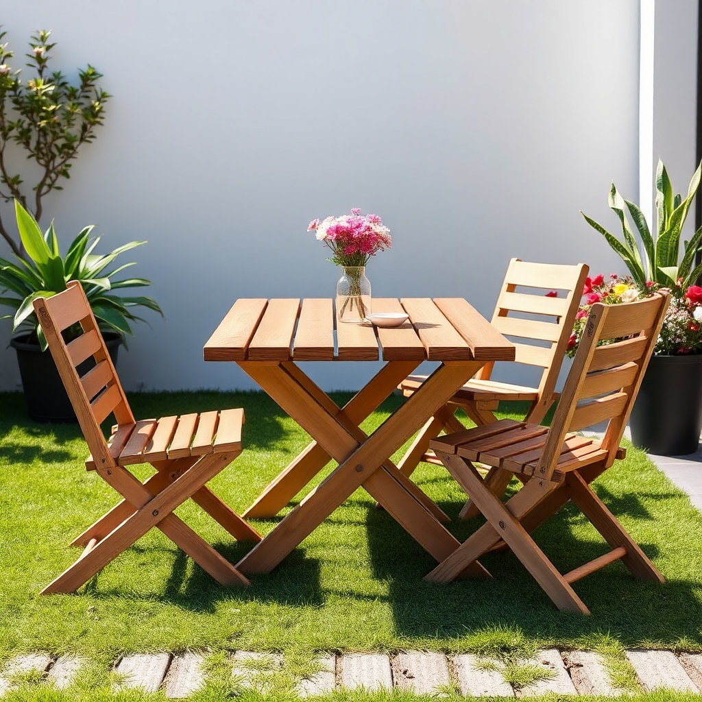 Arredi da esterno in legno
