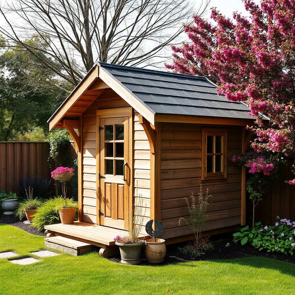 Casette da giardino e ricoveri per attrezzi in legno