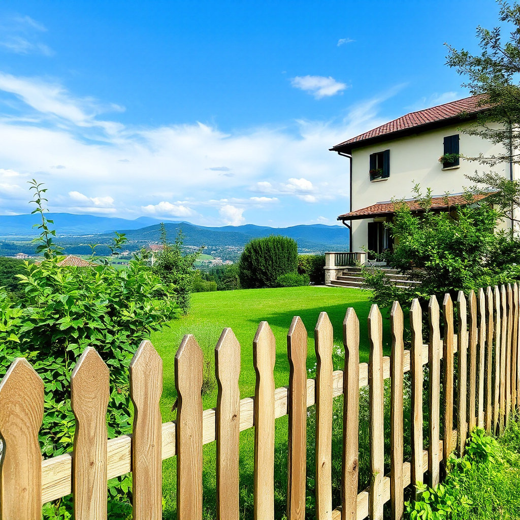 Recinzioni in legno e grigliati
